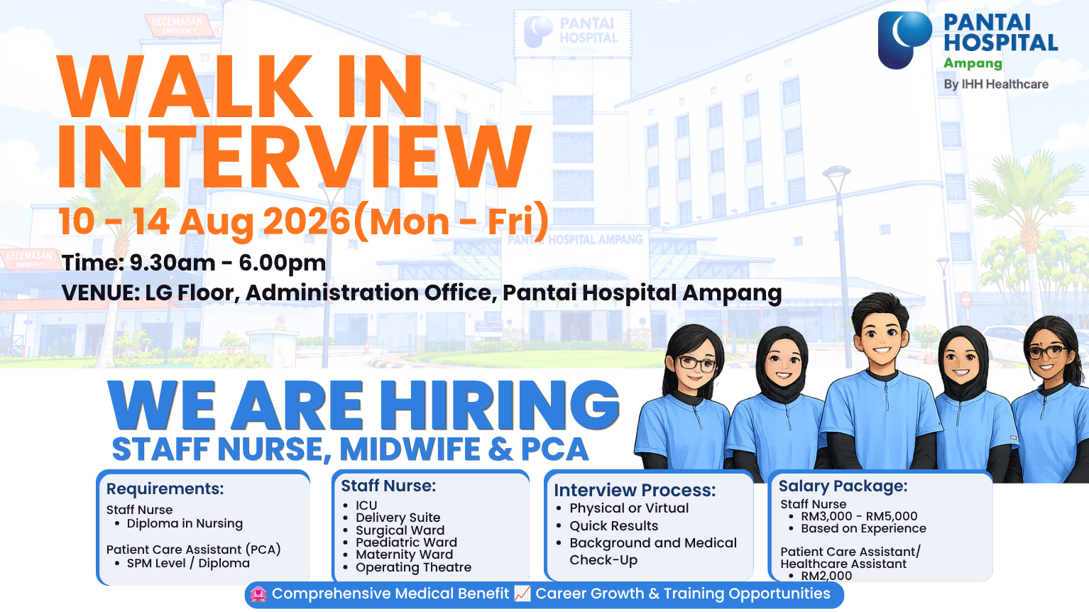 Pantai Hospital Ampang Announcement