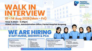 Pantai Hospital Ampang Announcement