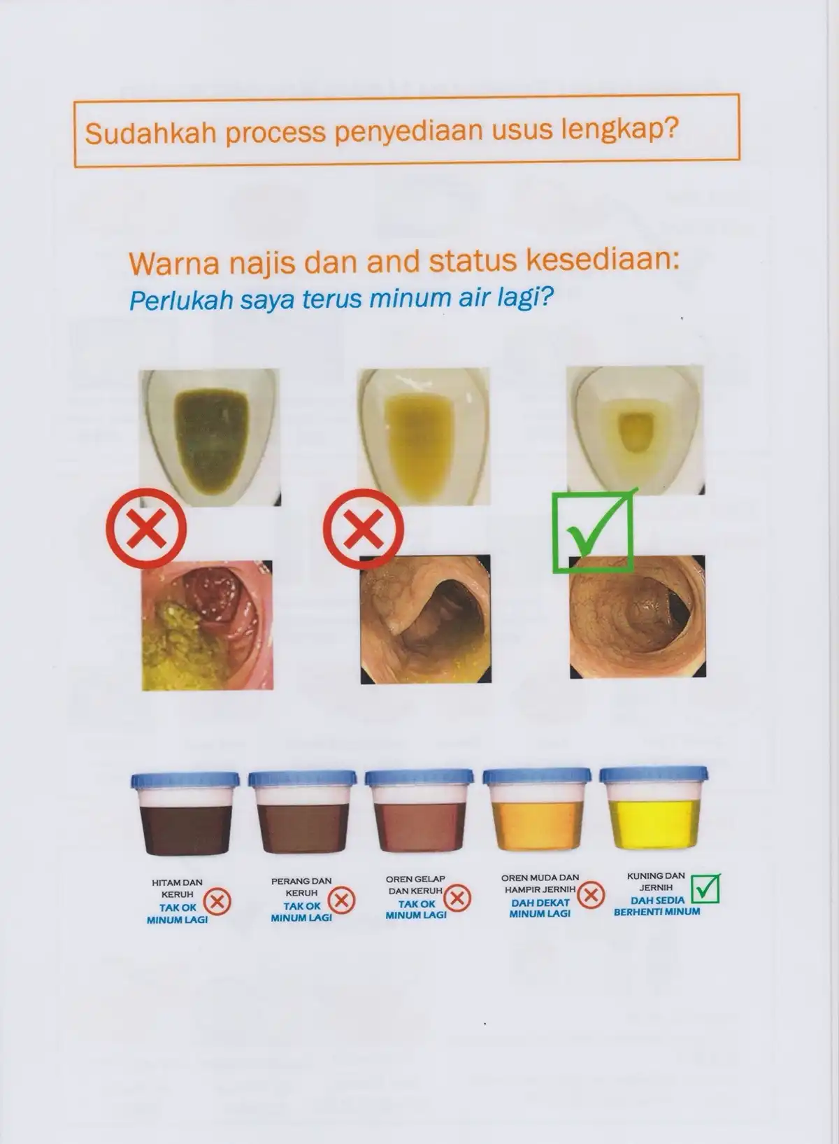 Bowel preparation instructional sheets for patients.4 image